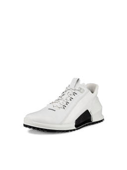 ECCO - Men's White Lifestyle Low-Top Sneakers