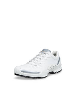 ECCO - Women's White Lifestyle Low-Top Sneakers