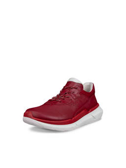 ECCO - Women's Red Lifestyle Low-Top Sneakers