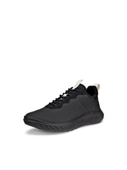 ECCO - Women's Black Lifestyle Low-Top Sneakers
