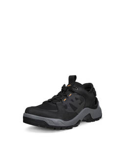 ECCO - Men's Black Lifestyle Low-Top Sneakers
