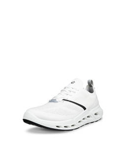 ECCO - Men's White Lifestyle Low-Top Sneakers