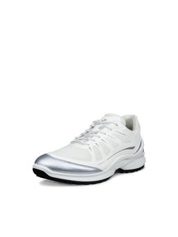 ECCO - Women's White Lifestyle Low-Top Sneakers