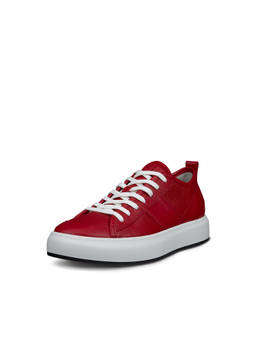 ECCO - Women's Red Lifestyle Platform Sneakers