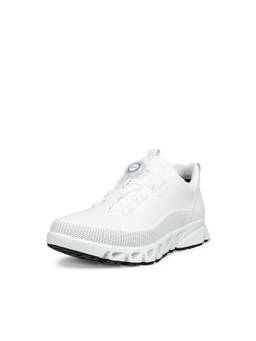 ECCO - Women's White Lifestyle Low-Top Sneakers