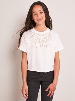Lipsy - Embellished Detail T-Shirt
