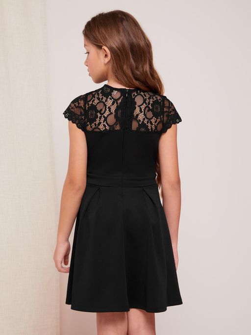 chinese dress ladies lipsy london Black Premium 3d Floral Print Lace Long Sleeve Bodycon Mi –  Reliked