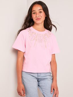 Lipsy - Embellished Detail T-Shirt