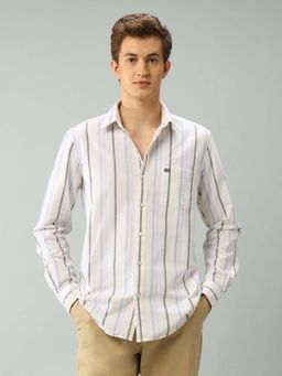 Arrow Sports - Stripes Multi-Color Full Sleeves Collar Neck Shirt