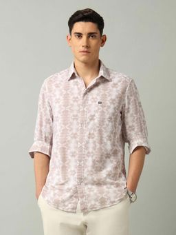 Arrow Sports - Abstract Multi-Color Full Sleeves Collar Neck Shirt