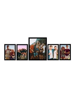 eCraftIndia - Memory Wall Collage Photo Frame - Set of 5 Photo Frames