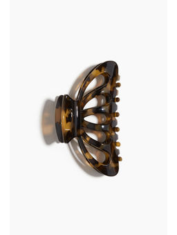 H&M - Women Brown Plastic Hair Claw