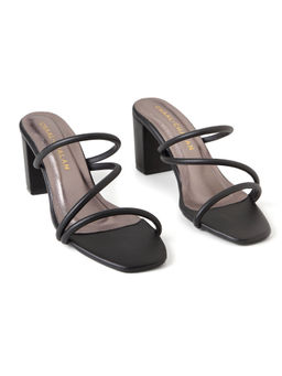 Chaal Chalan - Cambria Black Sandal Heels