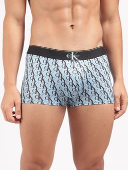 Calvin Klein - Men Blue Logo Mid Rise Trunk