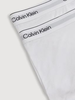 Calvin Klein - Men White Solid Mid Rise Trunks (Pack of 2)