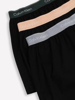 Calvin Klein - Men Black Mid Rise Boxers (Pack of 3)
