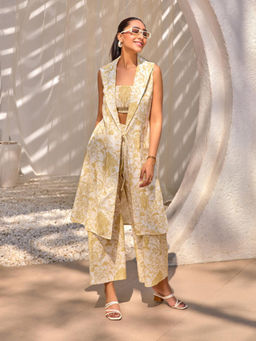 House of Fett - Adele Paris Three Piece Co-Ord Set - Beige