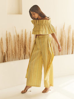 House of Fett - Cyprus Yellow Crop Top