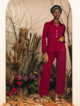 House of Fett - Dion Pant - Maroon