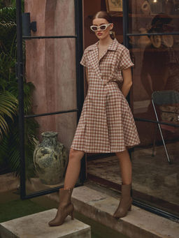 House of Fett - Hampton Dress - Beige