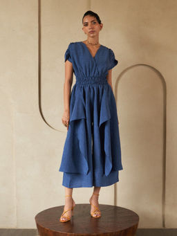 House of Fett - Merci Jumpsuit - Navy Blue