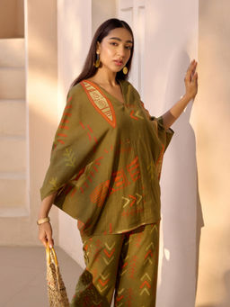 House of Fett - Nomad Safari Top - Green