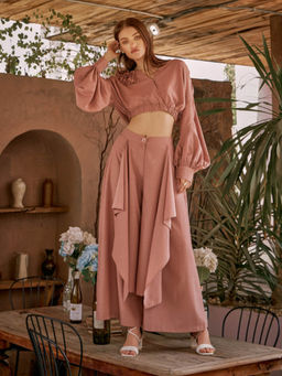 House of Fett - Rosie Layered Pant - Pink