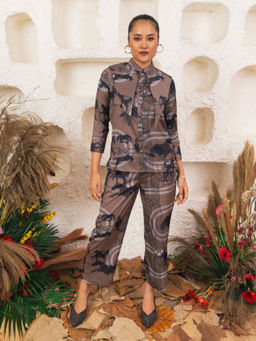 House of Fett - Saddle Co-Ord Set - Grey