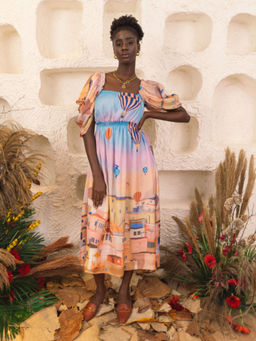 House of Fett - Turkey Dress - Multi-Color