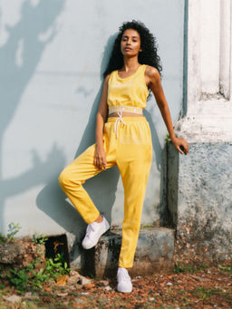 House of Fett - Viva Crop Top - Yellow