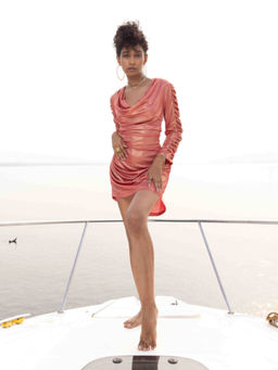 House of Fett - Zanzibar Dress - Peach