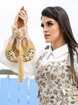 Odette - Beautiful Embellished Potli Bag