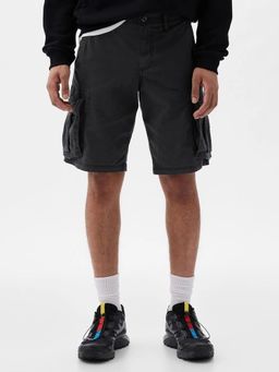 GAP - Men Mid-Rise Regular Fit Cargo Shorts
