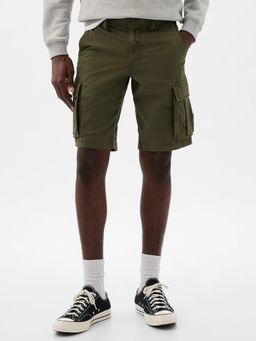 GAP - Men Mid-Rise Regular Fit Cargo Shorts