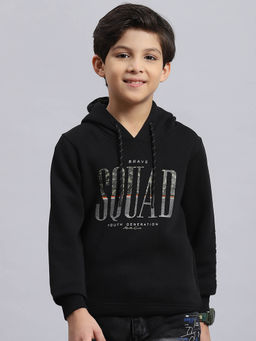 Monte Carlo - Black Printed Hoodie