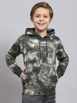 Monte Carlo - Olive Printed Hoodie