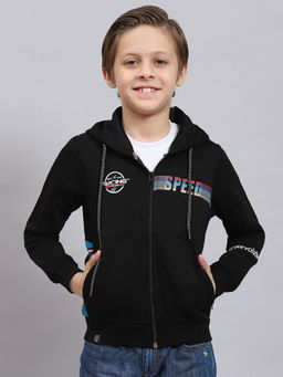 Monte Carlo - Black Printed Hoodie