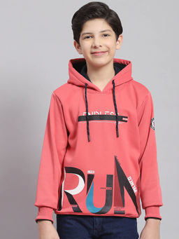 Monte Carlo - Coral Printed Hoodie