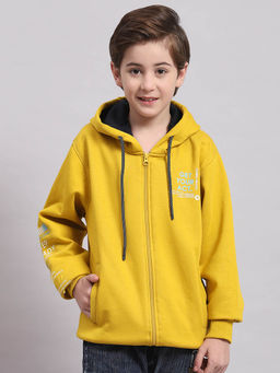 Monte Carlo - Yellow Printed Hoodie