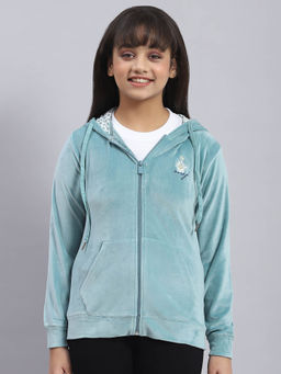 Monte Carlo - Teal Solid Hoodie