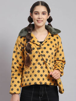 Monte Carlo - Mustard Polka Dots Jacket