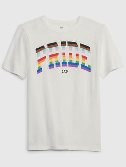 GAP - Boys Typographic Print Crew Neck T-Shirt