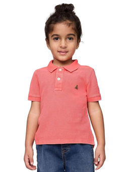 GAP - Boys Coral Relaxed Fit Collar Neck Polo T-Shirt