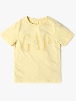GAP - Boys Yellow Round Neck T-shirt