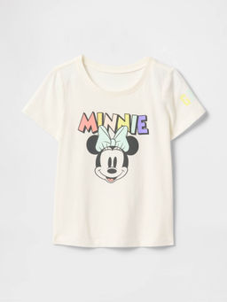 GAP - Girls Off White Character Print Relaxed Fit T-shirt