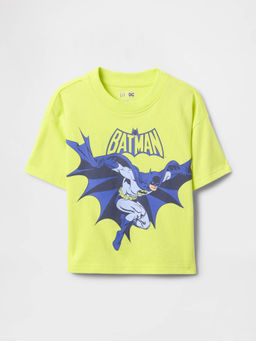 GAP - Boys Green Round Neck Graphic T-shirt