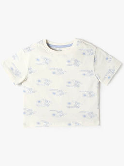 GAP - Girls Blue Graphic Crew Neck T-shirt