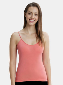 Jockey - 1487 Women Super Combed Cotton Rib Camisole - Candy Pink