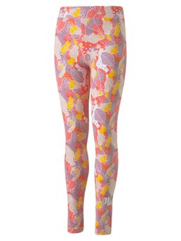 Puma - Ess+ Bloom Aop Girls Pink Tights