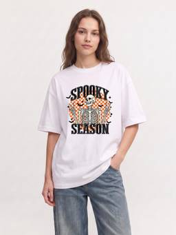 MIXT by Nykaa Fashion - White Oversized T-Shirt